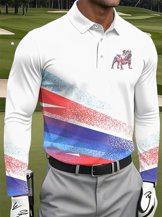 Men's British style  long sleeve shirt