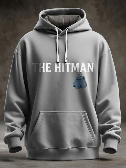 Men's Hitman Boxing Lover Printed Hoodie