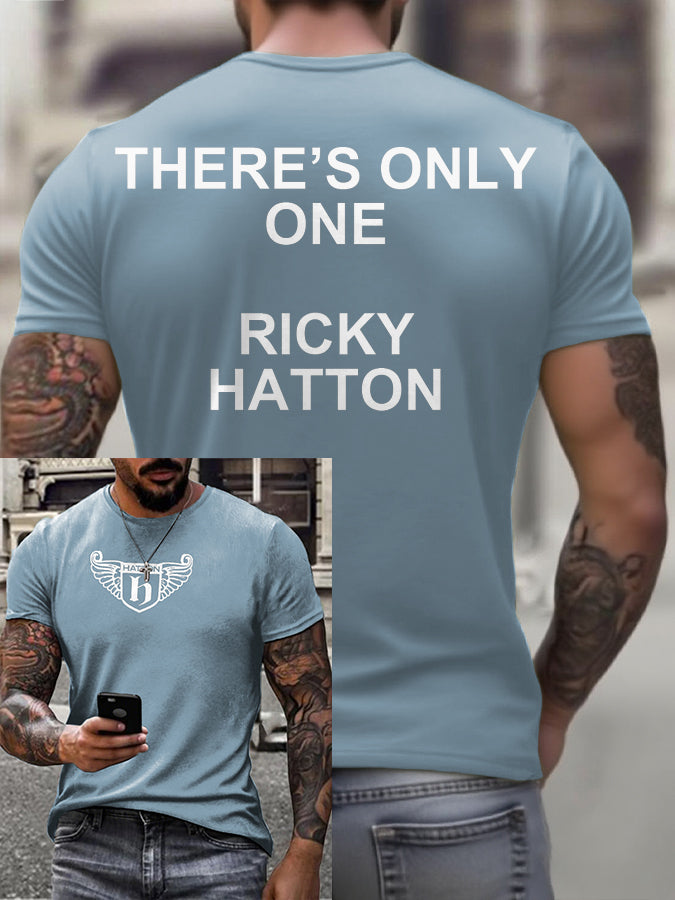 Men's Boxing Lover Rip Hitman Legend Printed T-Shirt