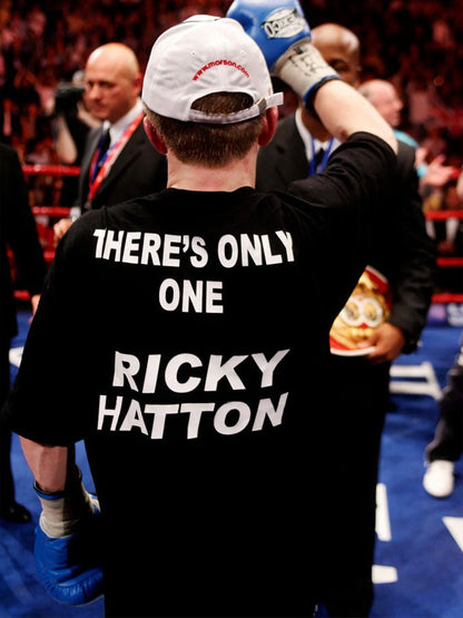 Men's Boxing Lover Rip Hitman Legend Printed T-Shirt