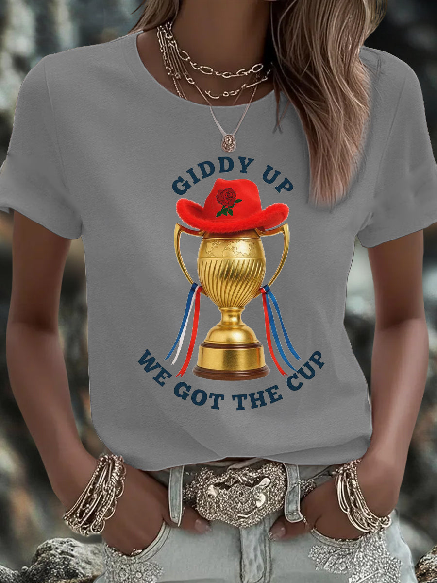 Women's England Rugby Lover Printed T-Shirt