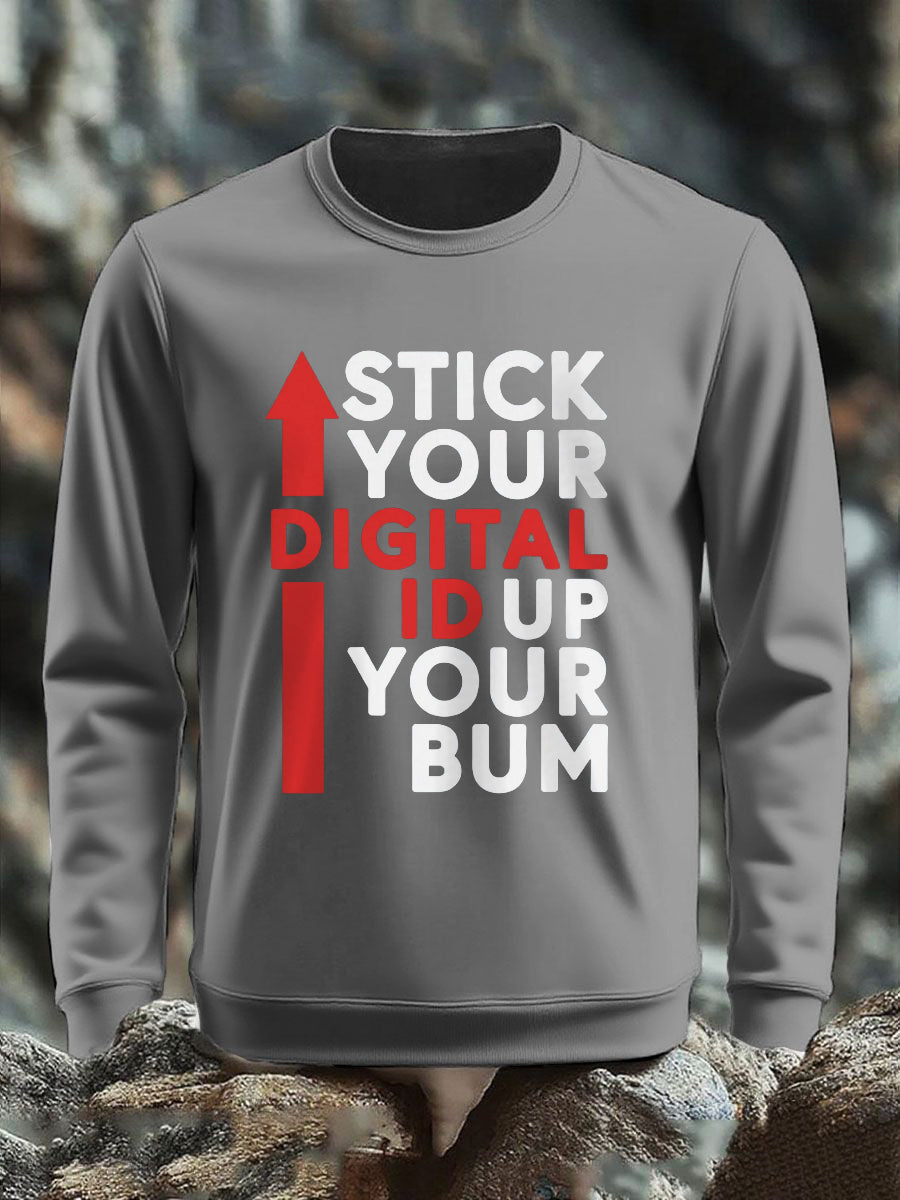 Men's No Digital ID Printed sweatshirt
