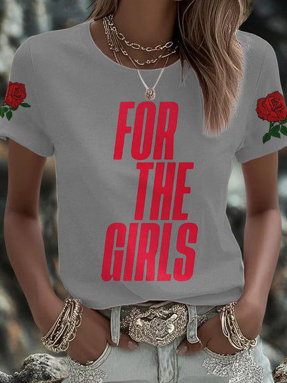 Women's England Rugby Lover Printed T-Shirt