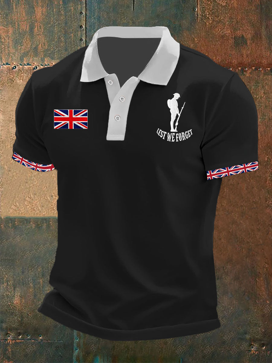 Men's Remembrance Day Lest We Forget Shirt