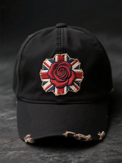 Unisex  British Rose Printed Hat
