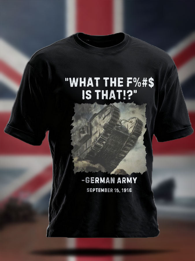 Men's UK History Lover Printed T-shirt