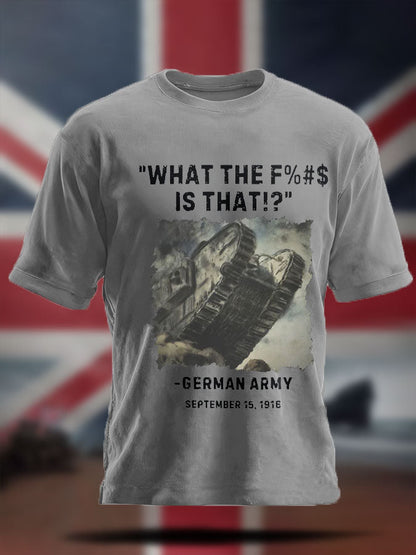 Men's UK History Lover Printed T-shirt