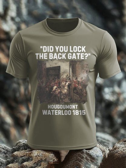 Men's UK History Lover Printed T-shirt