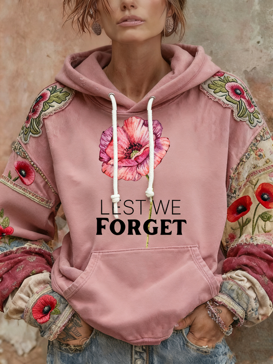 Women's Lest We Forget hoodie
