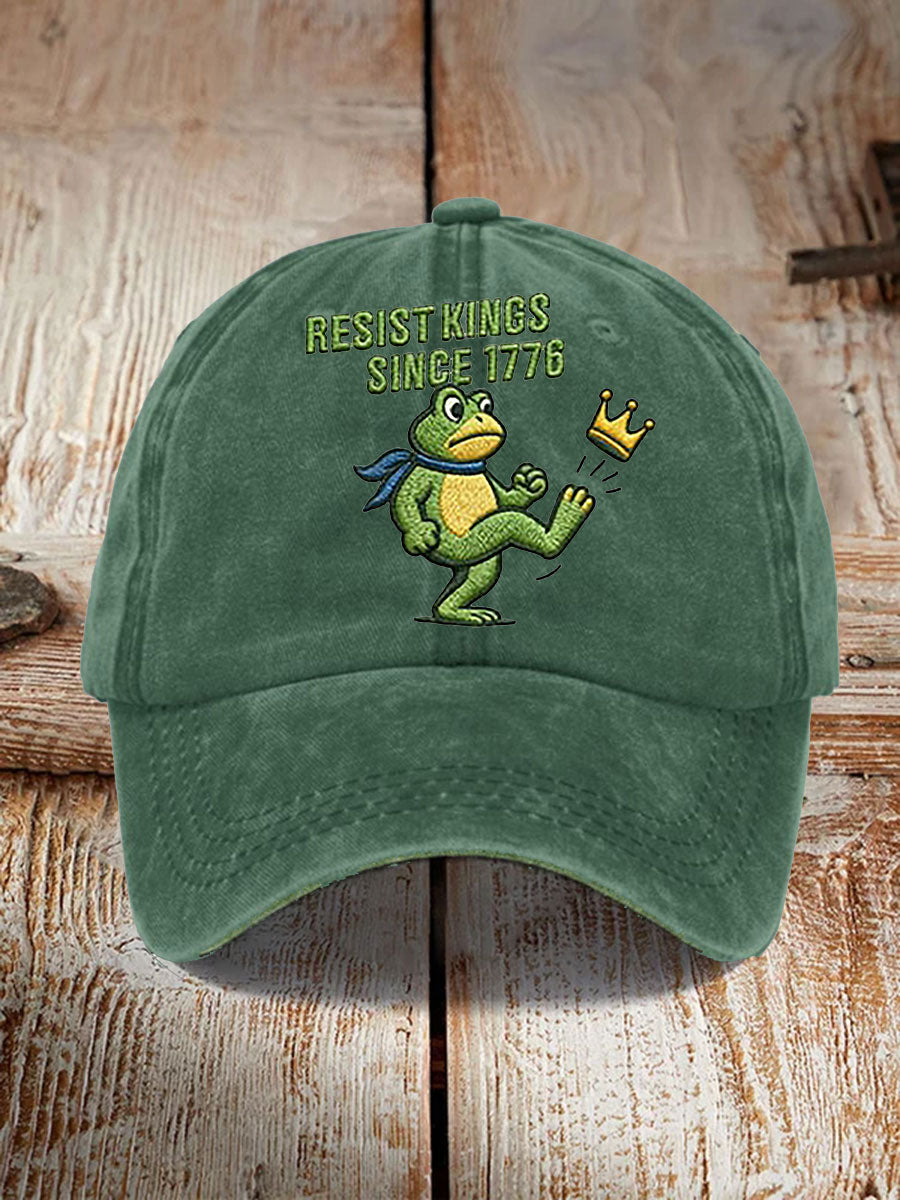 Unisex Resist Kings Since 1776 Print Hat