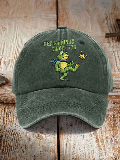 Unisex Resist Kings Since 1776 Print Hat