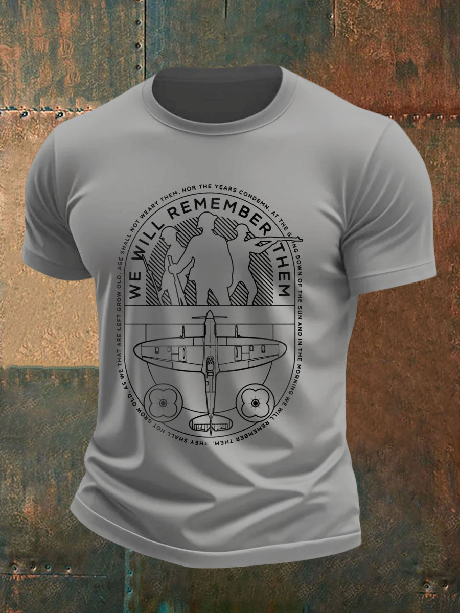 Men's We Will Remember Them Tee