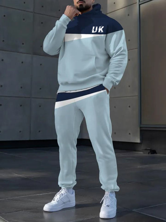 Men's Casual Hoodie And Pants Set