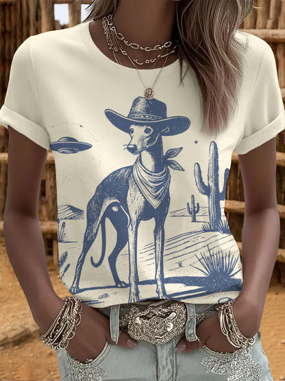 Women's Western Greyhound T-shirts
