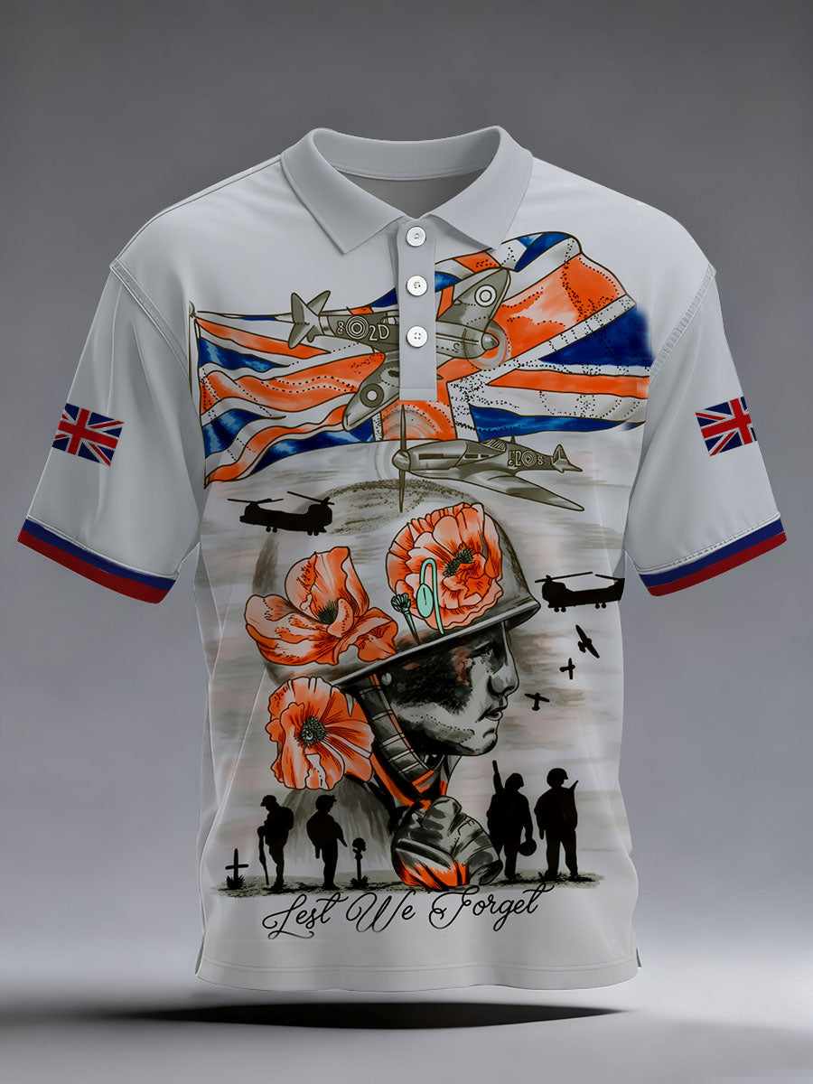 Men's Remembrance Day Lest We Forget Shirt
