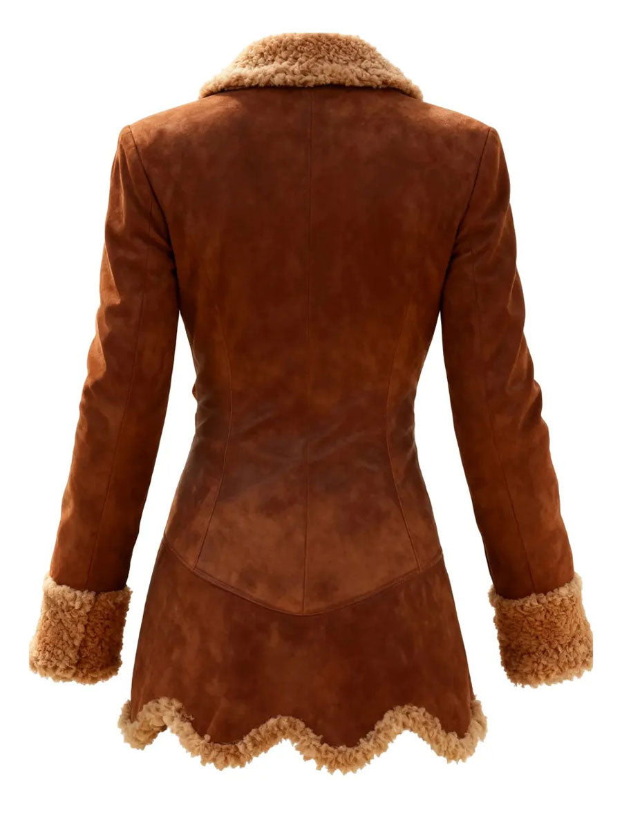 Women's Retro Plush Casual Jacket