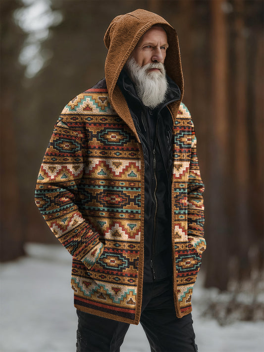 Men's ethnic-style cardigan
