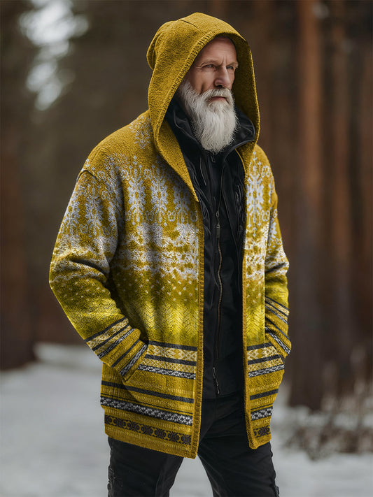 Men's ethnic-style cardigan