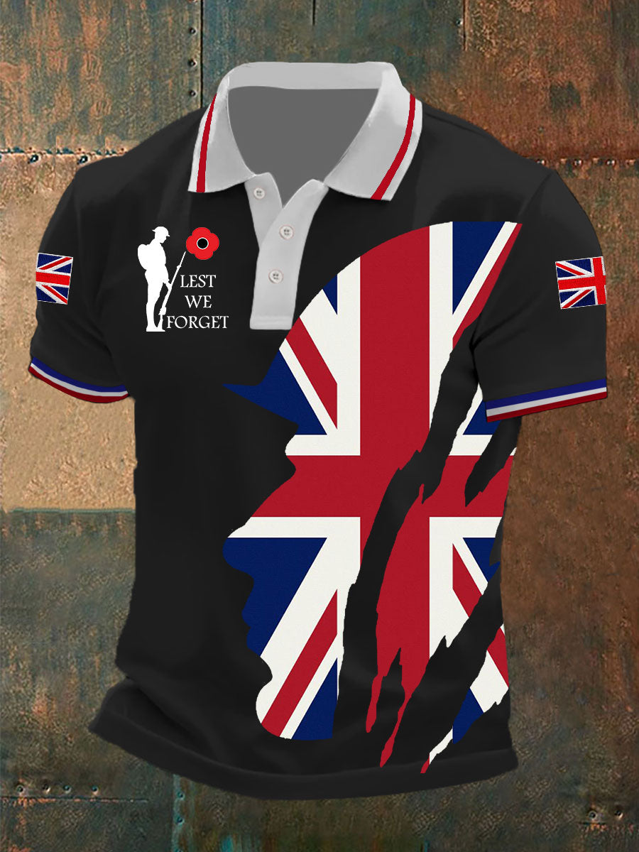 Men's Remembrance Day Lest We Forget Shirt