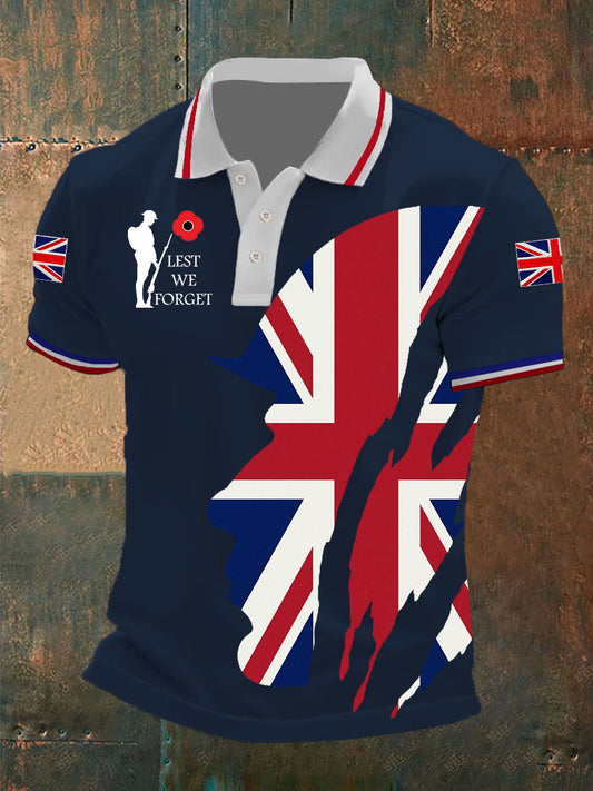 Men's Remembrance Day Lest We Forget Shirt