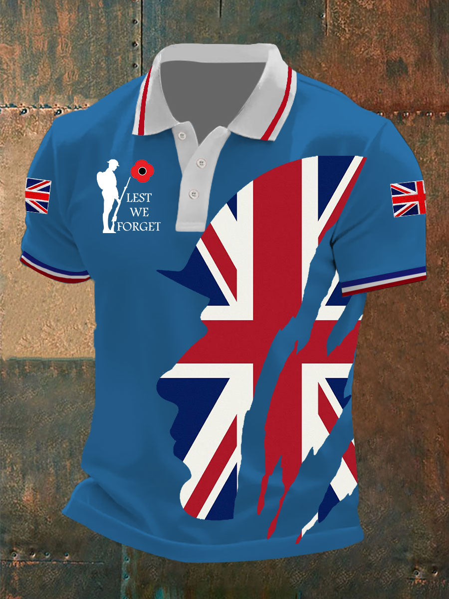Men's Remembrance Day Lest We Forget Shirt
