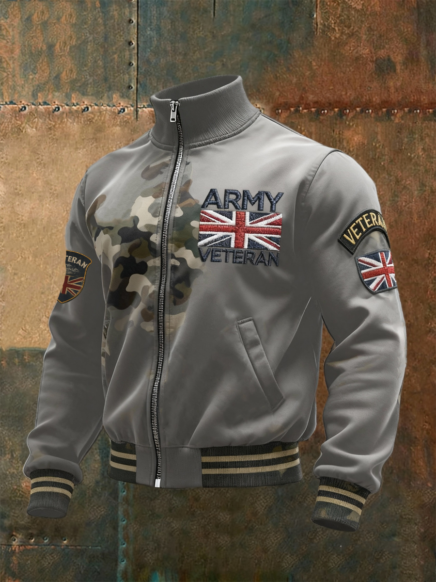 Men's ARMY VETERAN Print Sweatshirt