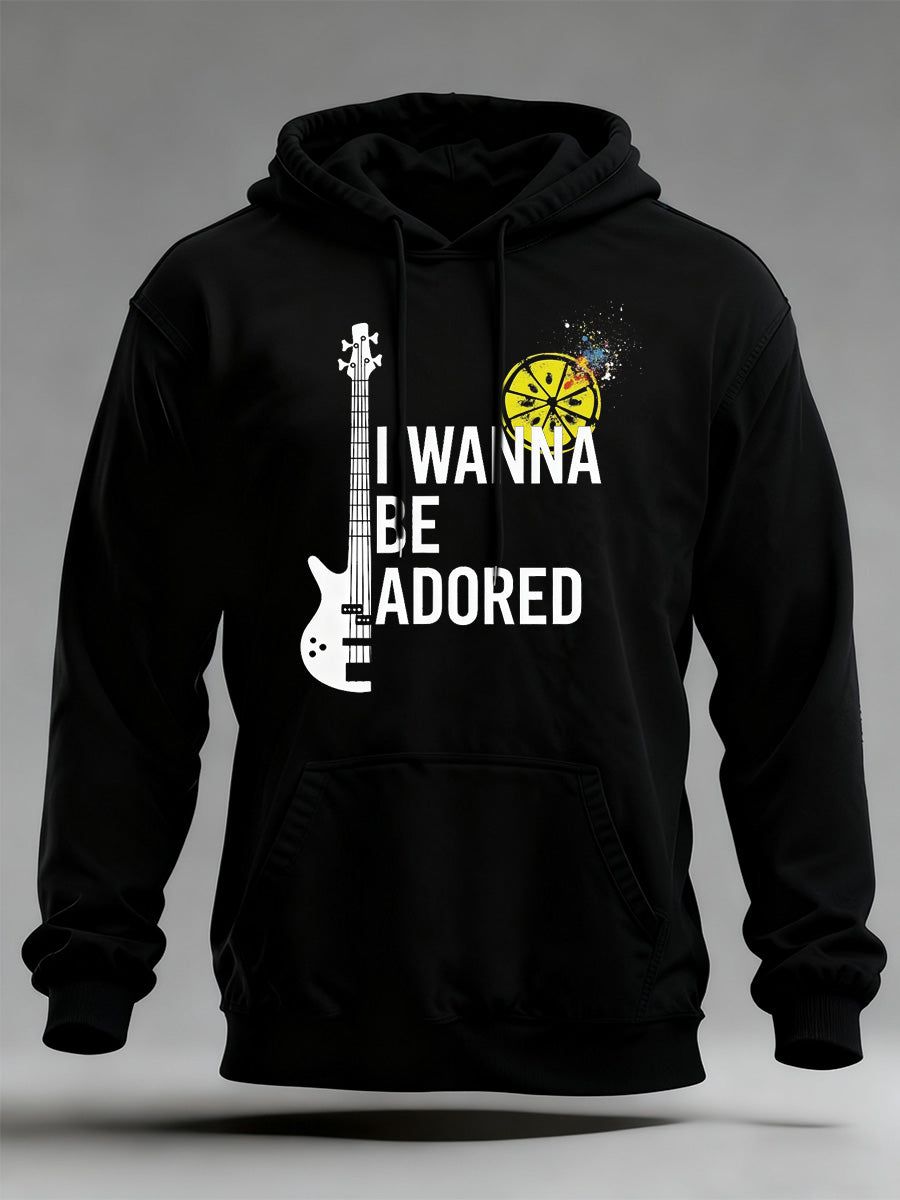 Men's British Print Comfort Hoodie