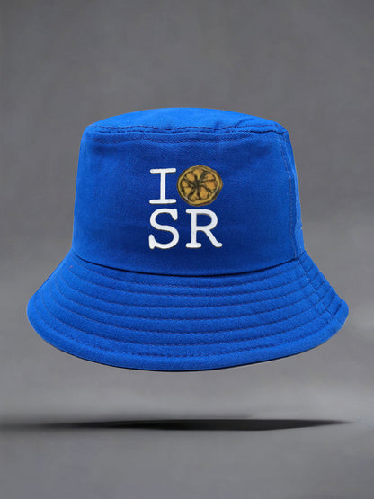 Unisex Lemon Roses Music Lover Print Hat