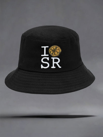 Unisex Lemon Roses Music Lover Print Hat