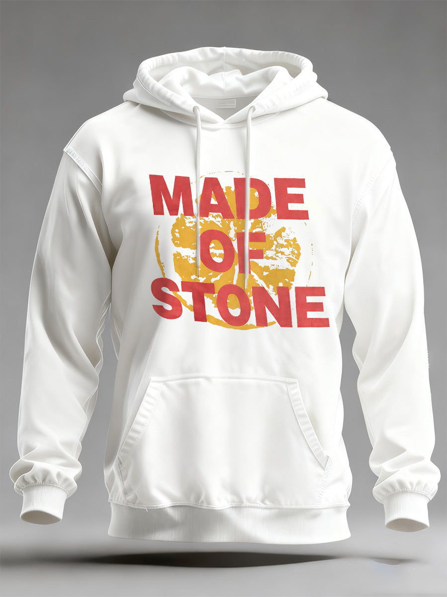 Men's British Print Comfort Hoodie