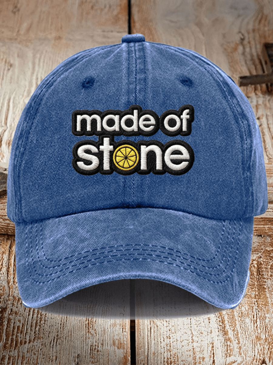 Unisex  Lemon Roses Music Lover  Print Hat