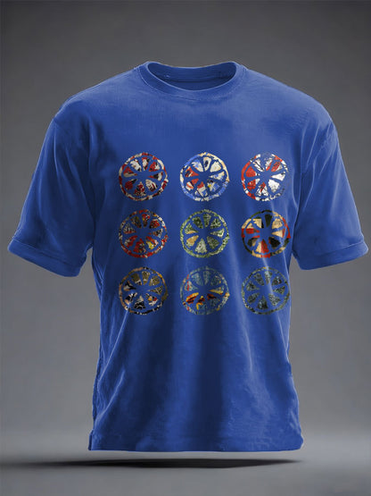 Unisex UK Lemon Mod Music Lover Printed T-shirt