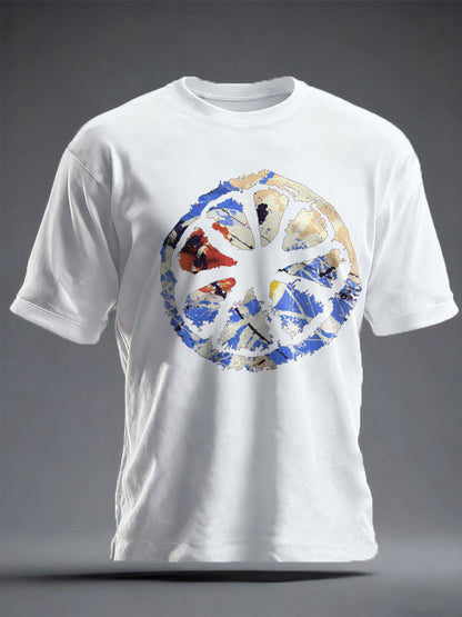 Unisex UK Lemon Mod Music Lover Printed T-shirt