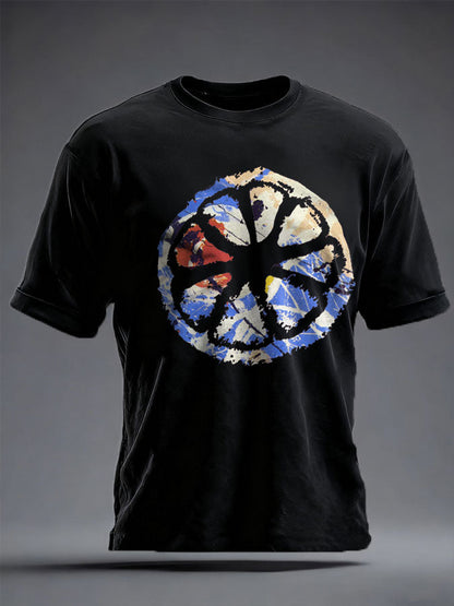 Unisex UK Lemon Mod Music Lover Printed T-shirt