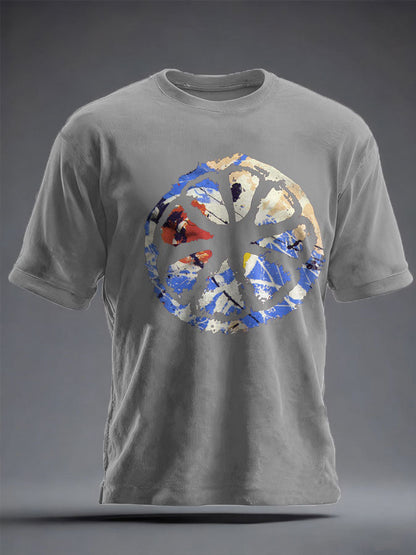 Unisex UK Lemon Mod Music Lover Printed T-shirt