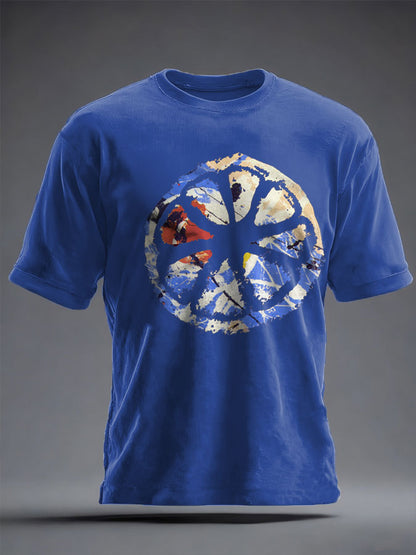 Unisex UK Lemon Mod Music Lover Printed T-shirt