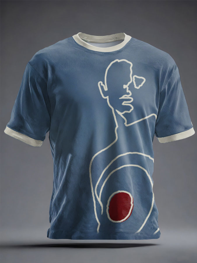 Unisex UK Mod Music Lover Printed T-shirt