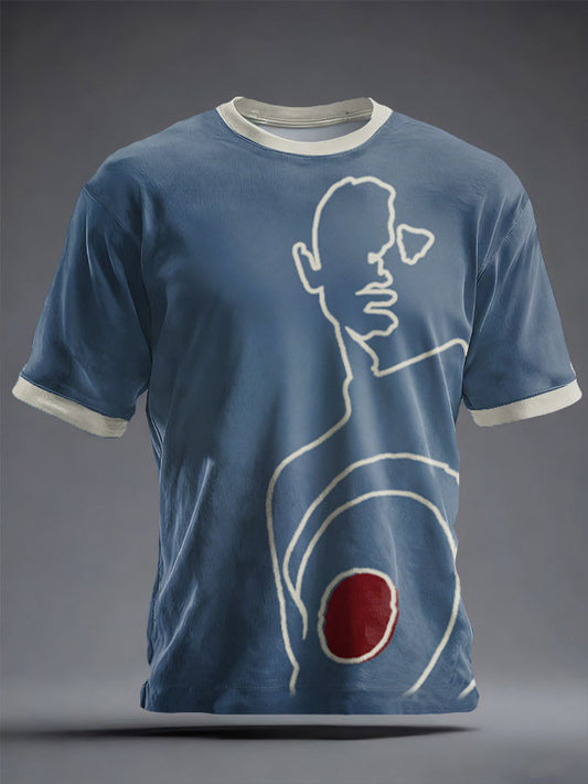 Unisex UK Mod Music Lover Printed T-shirt