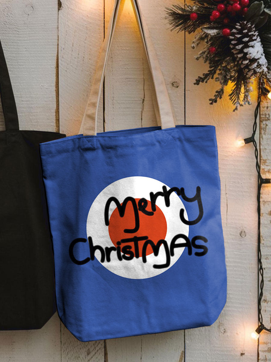 UK Mods Music Lover Christmas Printed Bag