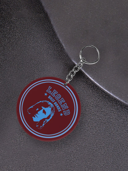 UK Football Lover Legend Printed Keychain