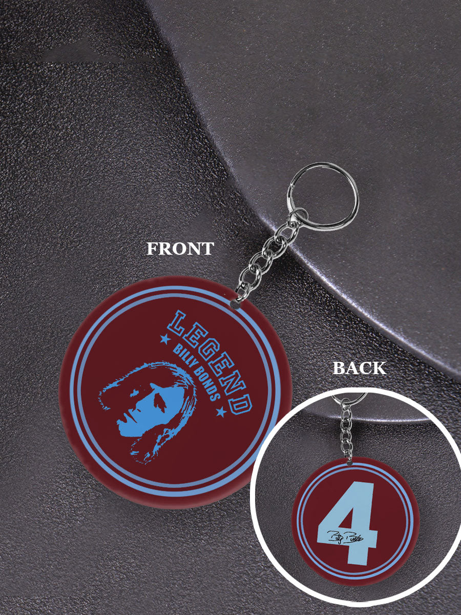 UK Football Lover Legend Printed Keychain