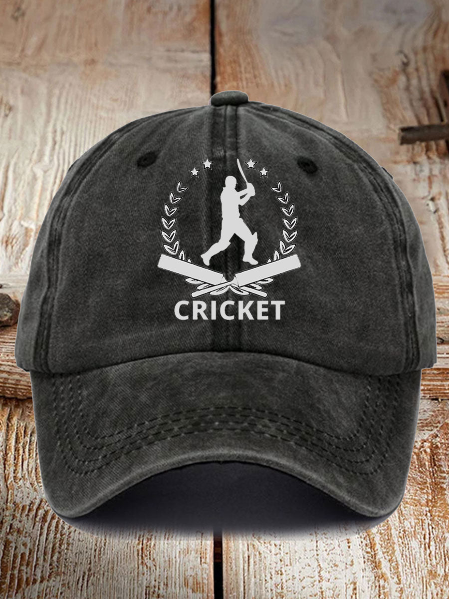 Unisex UK Cricket Printed Hat