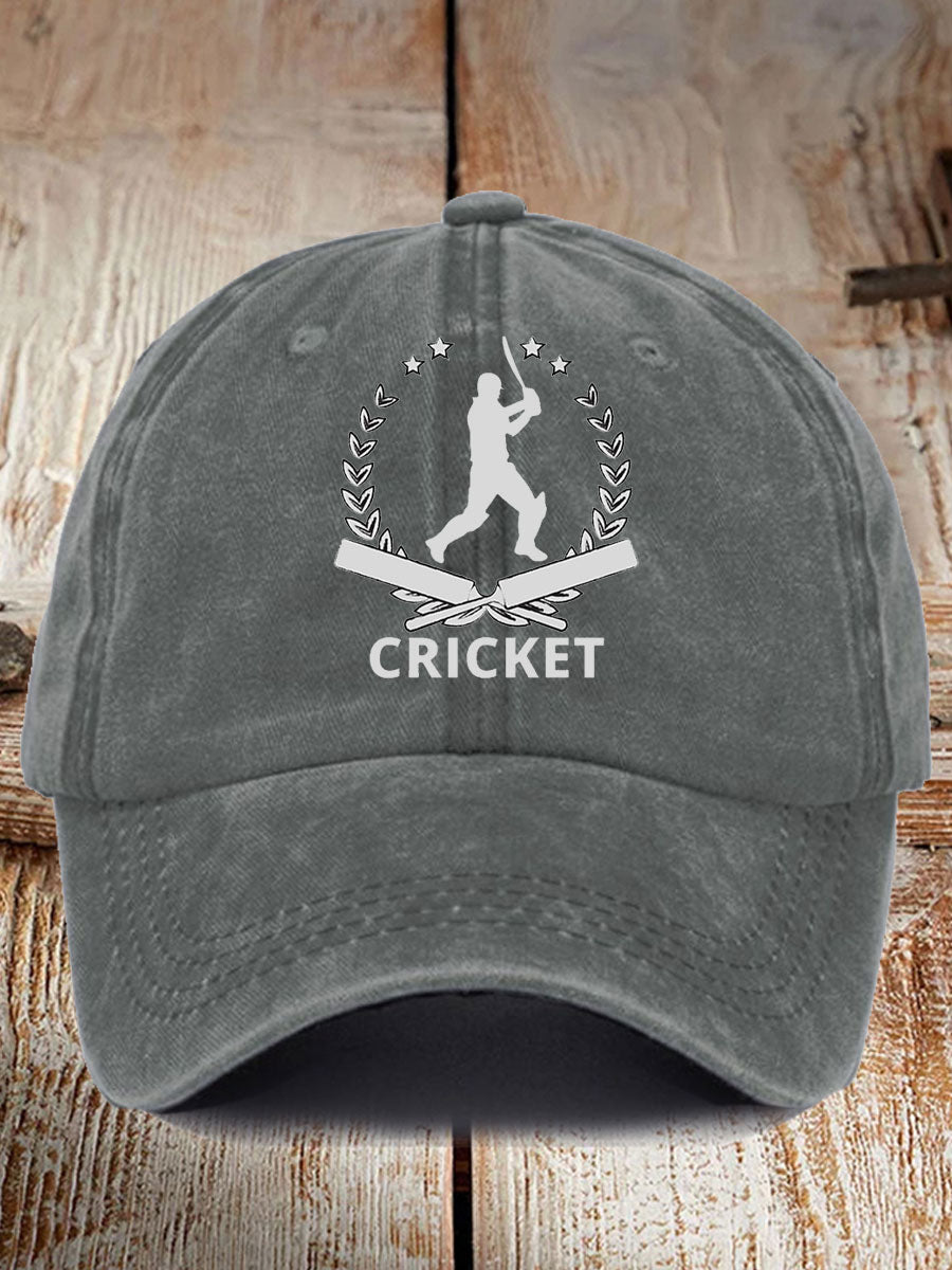 Unisex UK Cricket Printed Hat