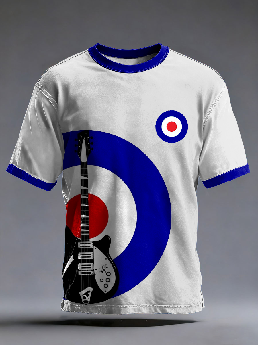 Men's Modfather UK Music Mods Lover short sleeves t-shirt