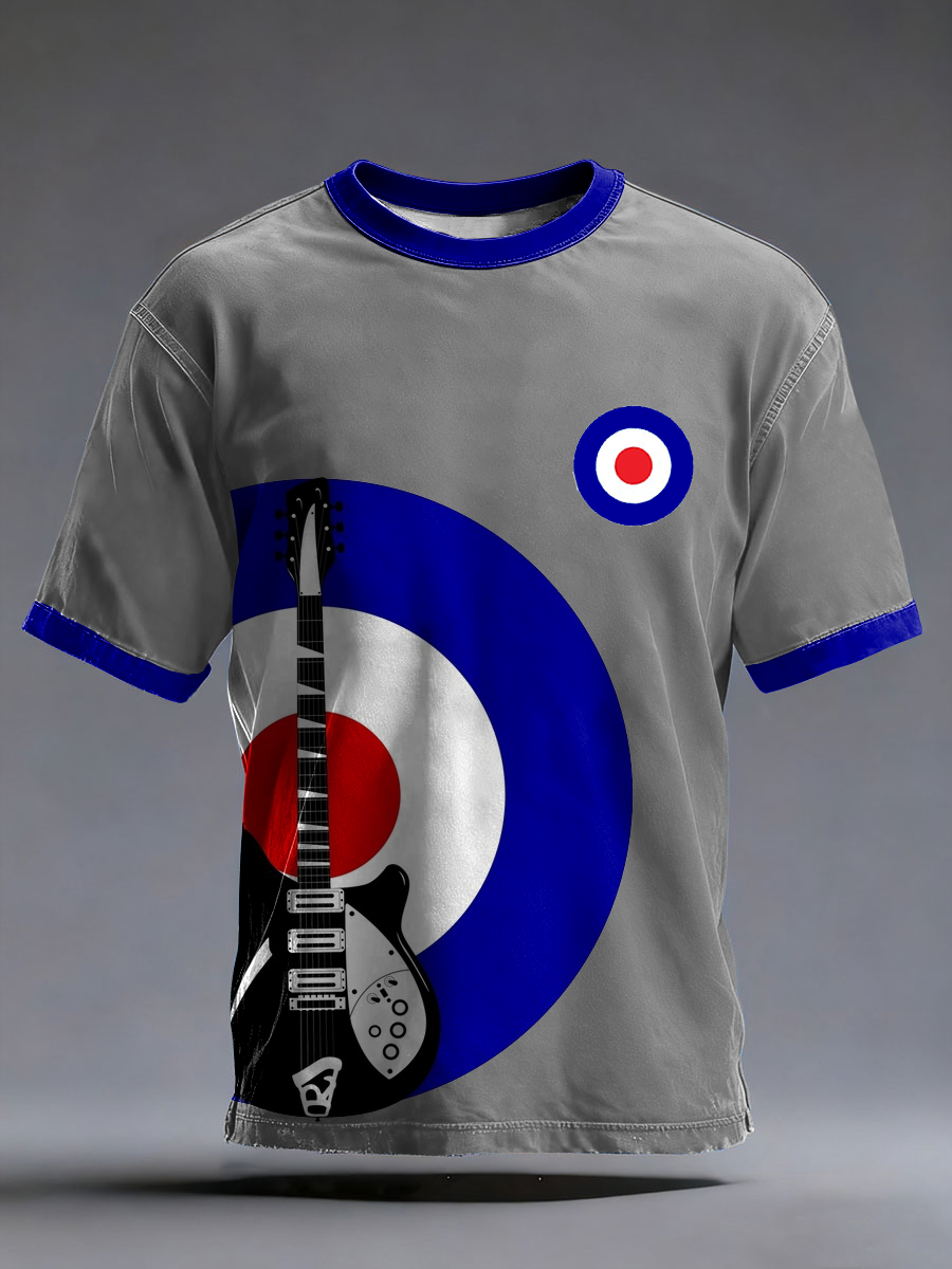 Men's Modfather UK Music Mods Lover short sleeves t-shirt