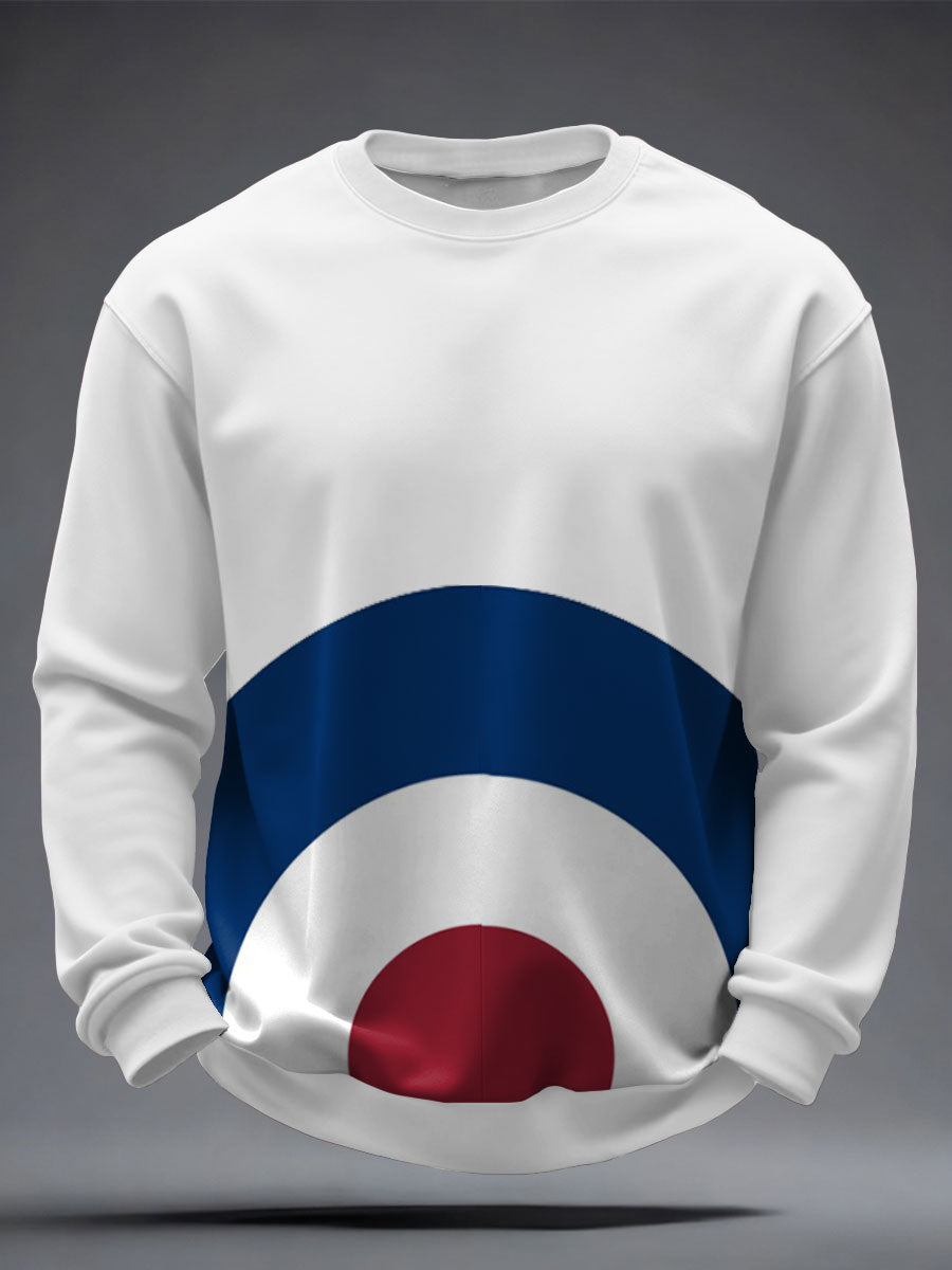 Men's UK Mods Music Lover Printed Sweatshirt