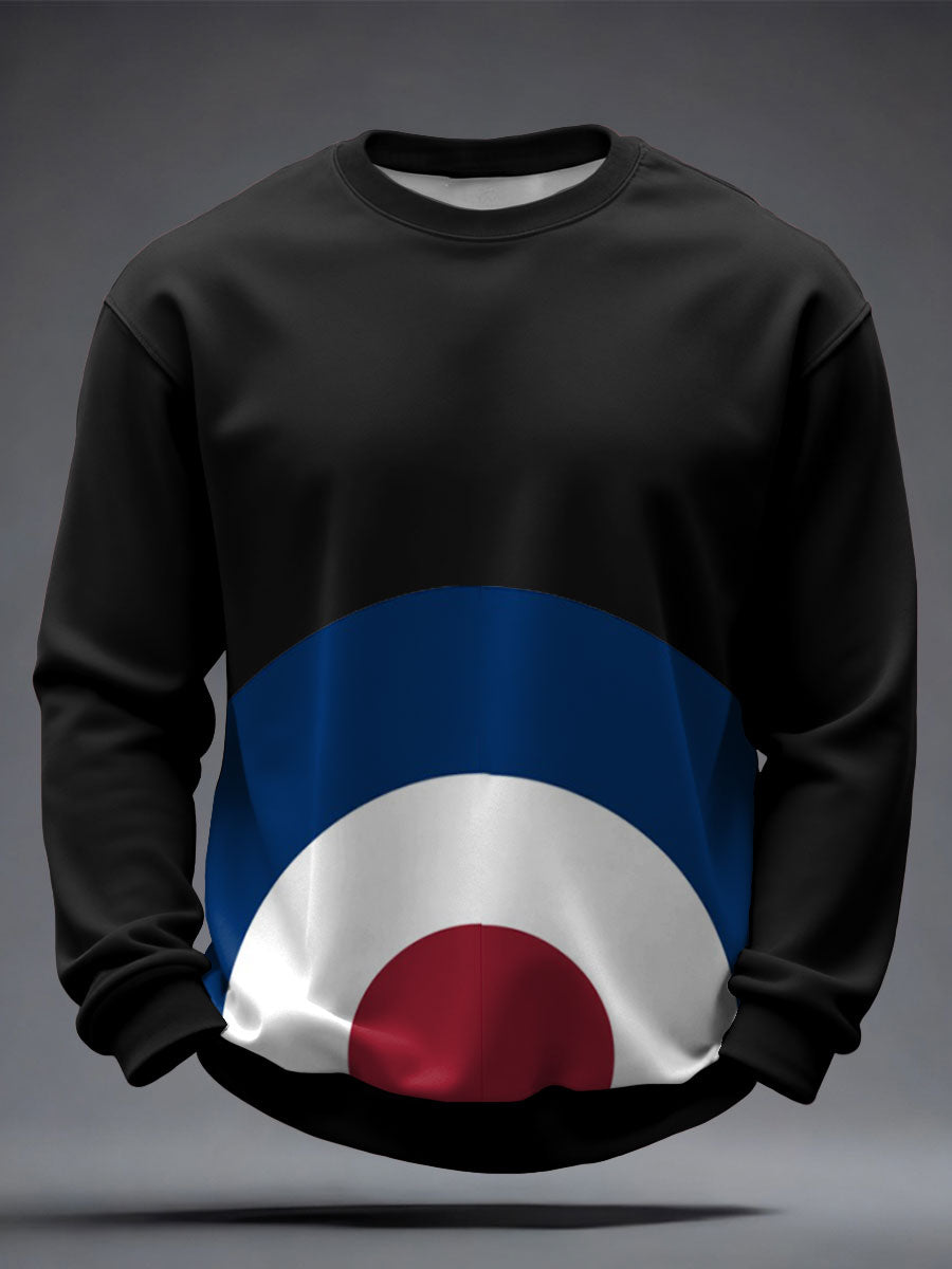 Men's UK Mods Music Lover Printed Sweatshirt