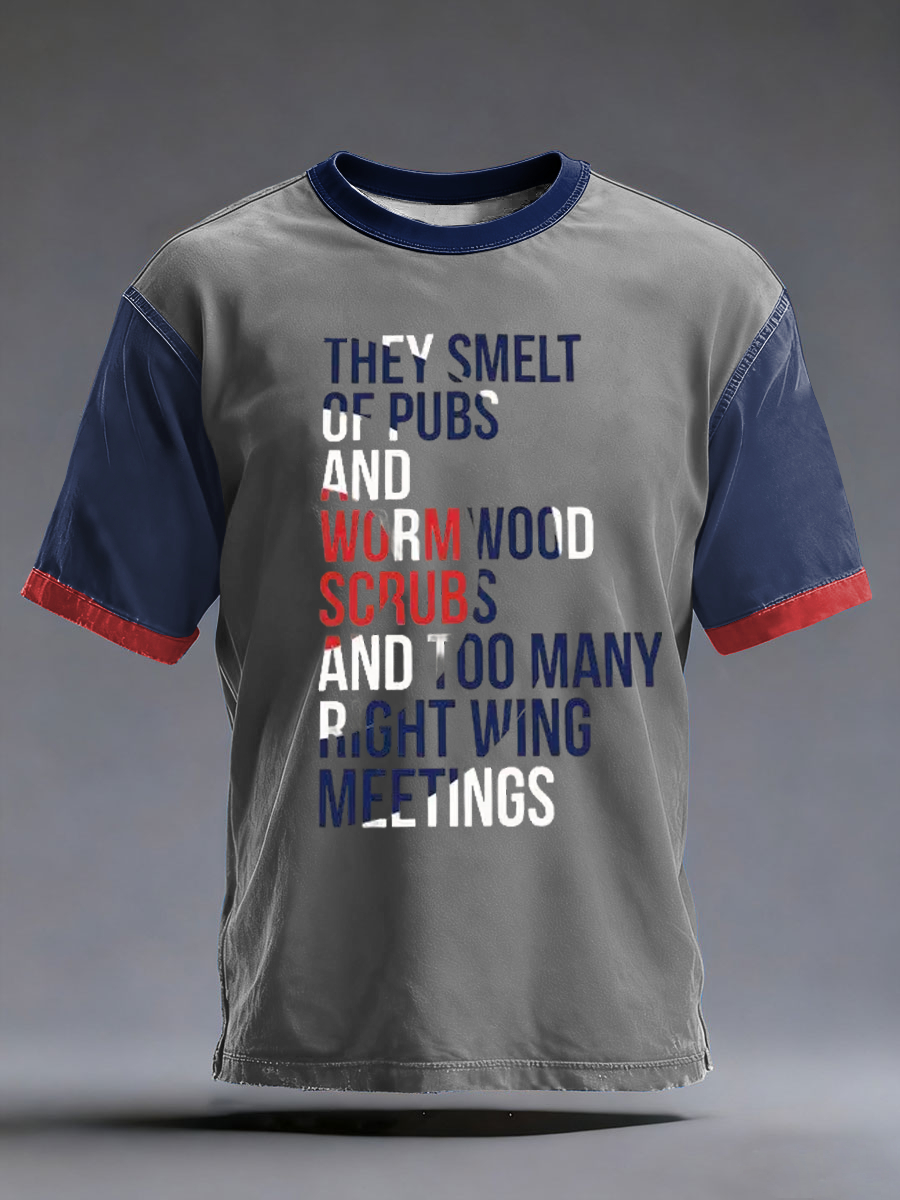 Men's Modfather UK Music Mods Lover short sleeves t-shirt