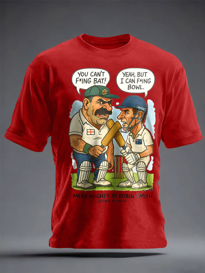 Unisex UK Cricket The Judge Legend Printed T-shirt