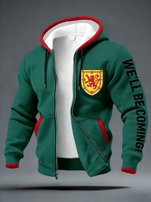 Unisex UK Football Lover England It's Coming Home 2026 Printed Coat